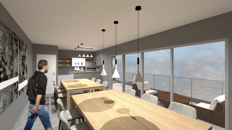 Proyecto Manuel Ugarte en Núñez, edificio residencial desarrollado por Grupo Roots en Buenos Aires