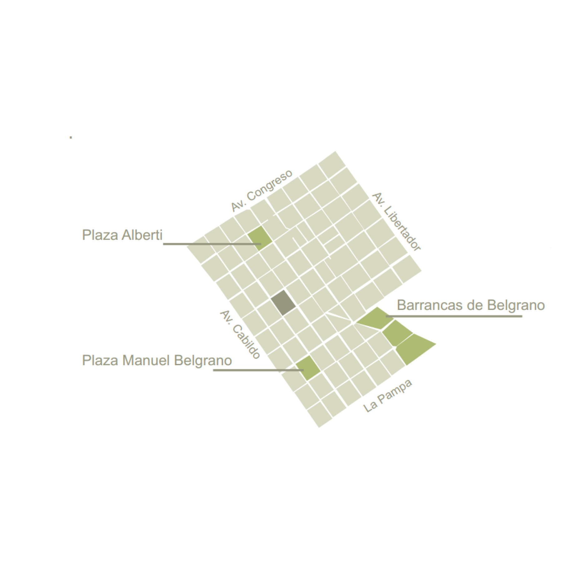Proyecto Olazábal en Belgrano, edificio residencial desarrollado por Grupo Roots en Buenos Aires