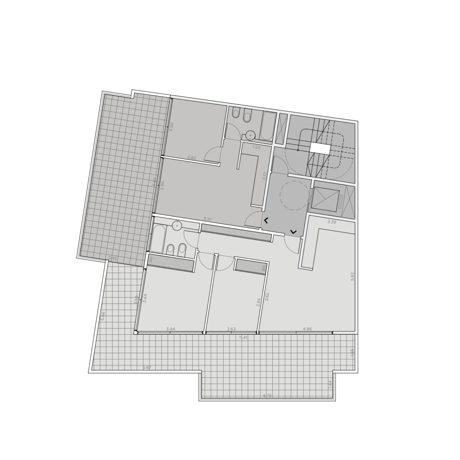 Proyecto Avenida Córdoba en Palermo, edificio residencial desarrollado por Grupo Roots en Buenos Aires