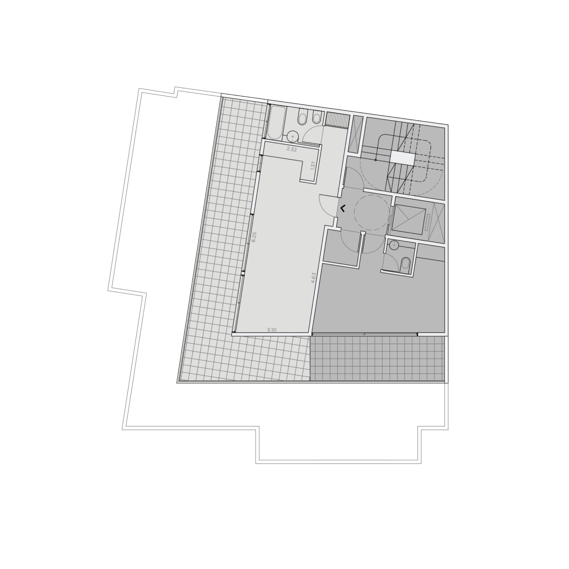 Proyecto Avenida Córdoba en Palermo, edificio residencial desarrollado por Grupo Roots en Buenos Aires