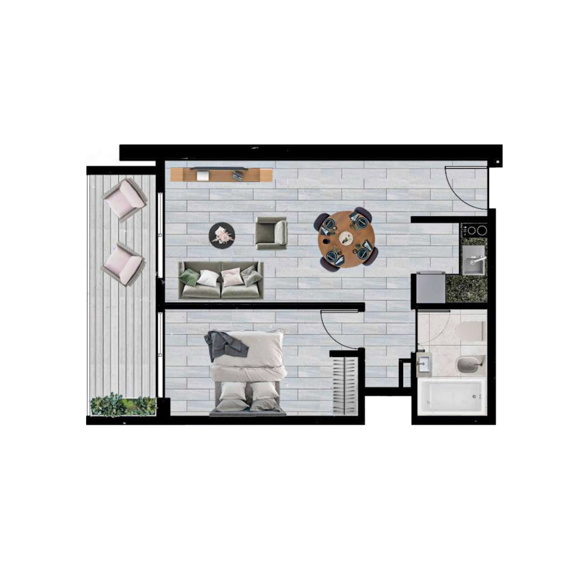 Proyecto Niceto Vega en Palermo, desarrollo inmobiliario en pozo en Buenos Aires