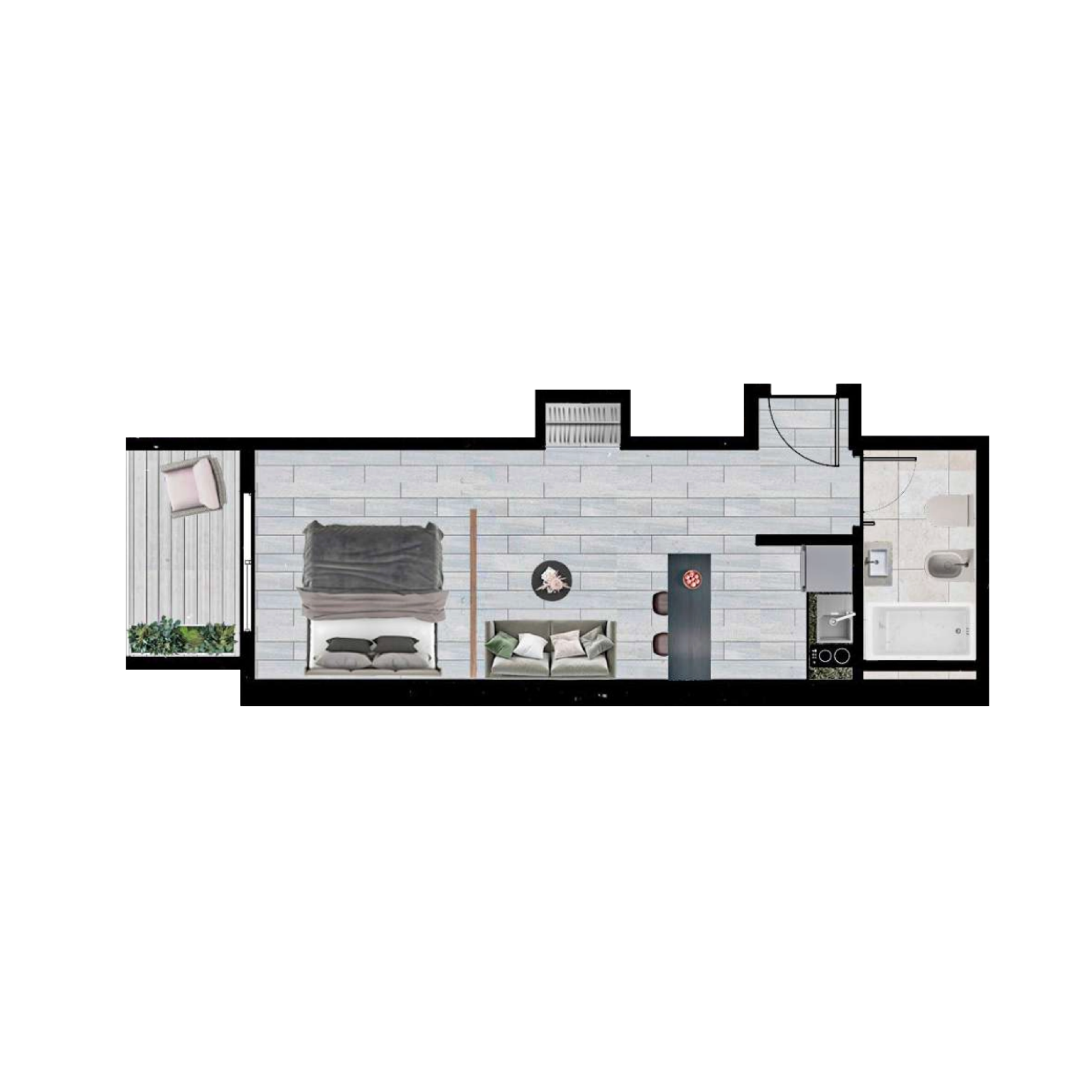 Proyecto Niceto Vega en Palermo, desarrollo inmobiliario en pozo en Buenos Aires