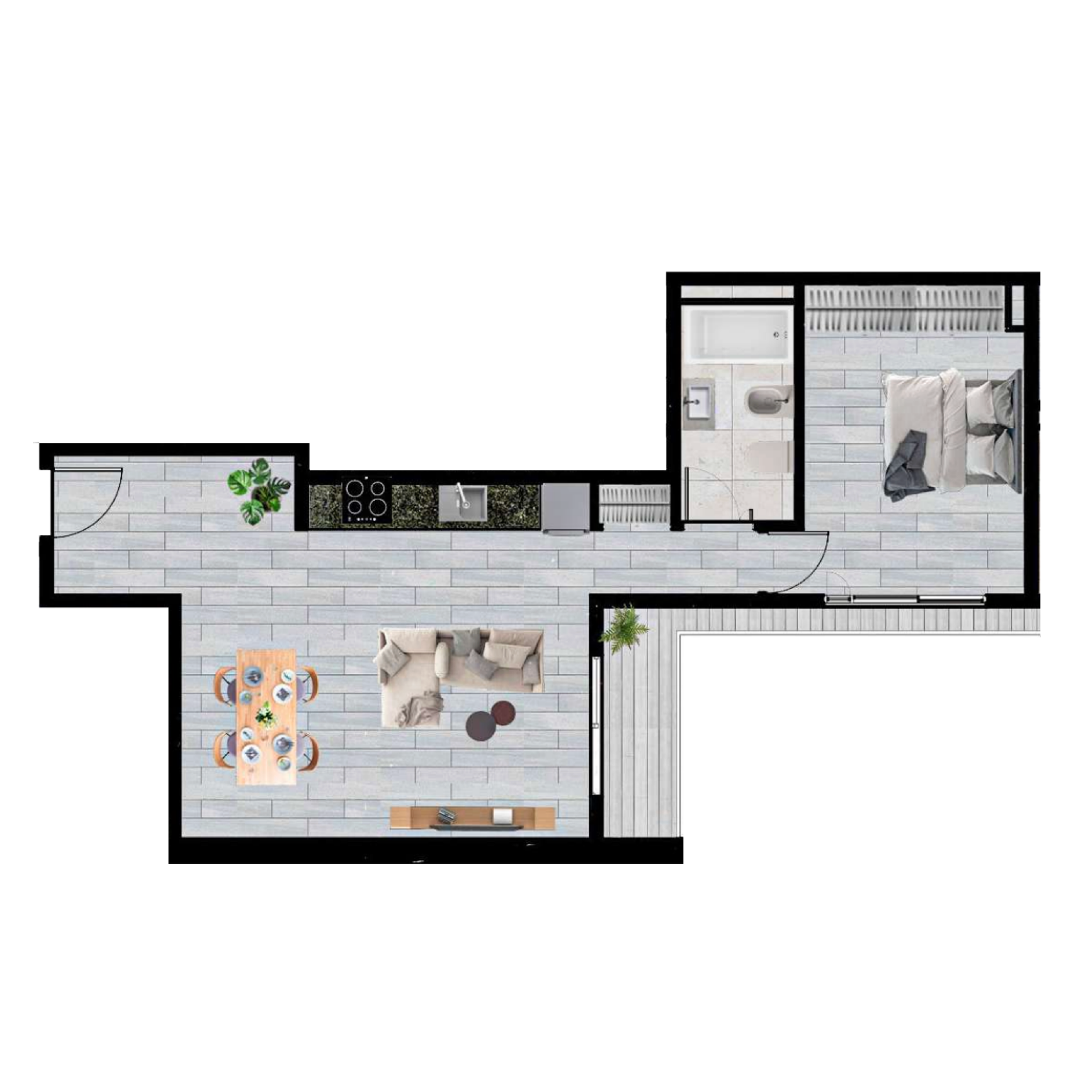 Proyecto Niceto Vega en Palermo, desarrollo inmobiliario en pozo en Buenos Aires